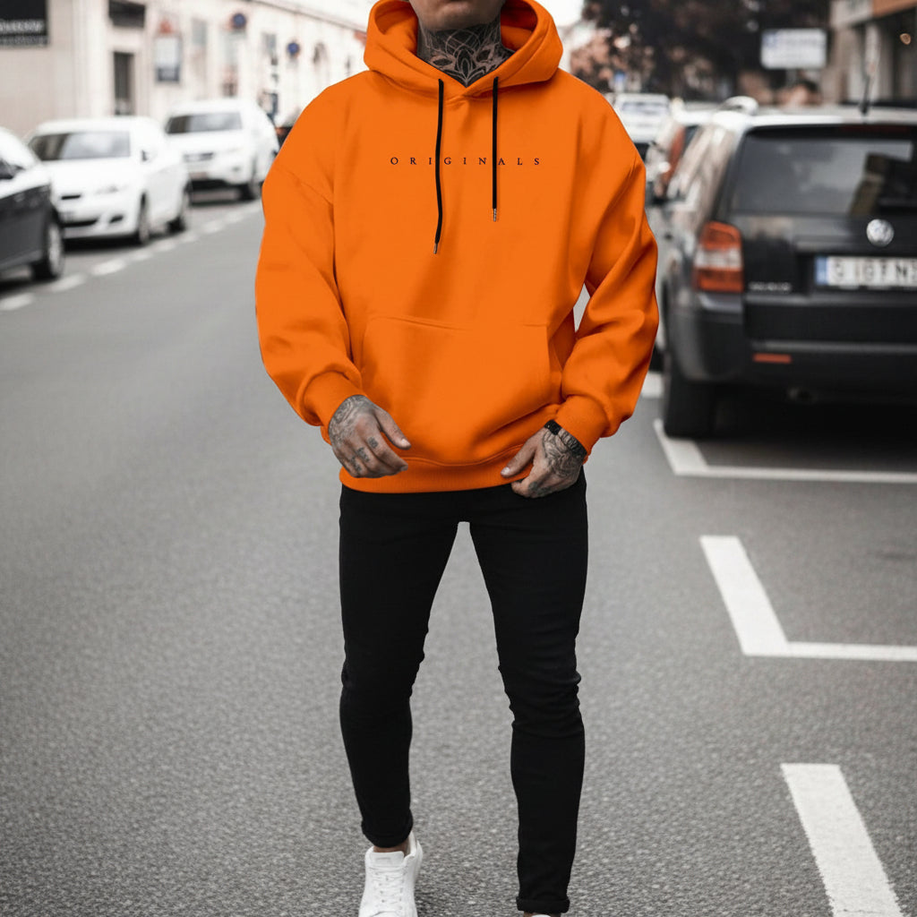 Moletom Masculino Oversized de Manga Longa | Casual