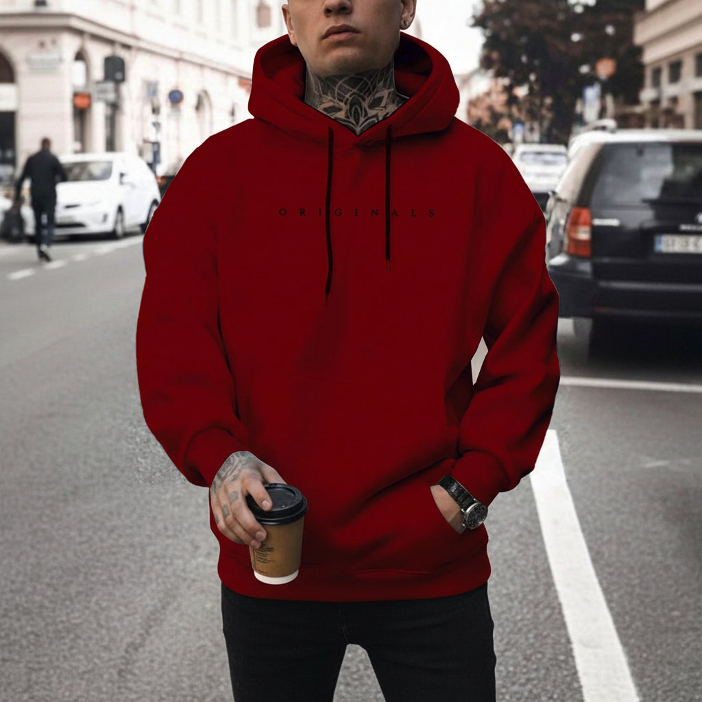 Moletom Masculino Oversized de Manga Longa | Casual