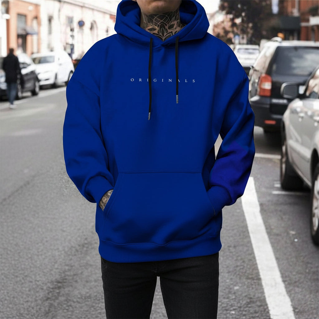 Moletom Masculino Oversized de Manga Longa | Casual
