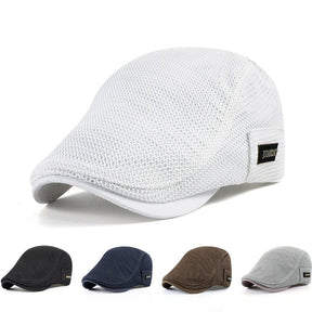 Boina Masculina com Ventilação em Tela - Fresca, Respirável e Ajustável