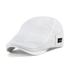 Boina Masculina com Ventilação em Tela - Fresca, Respirável e Ajustável