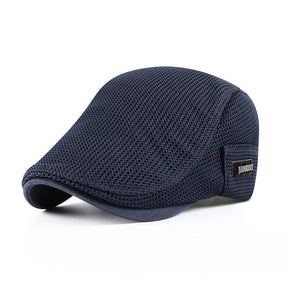 Boina Masculina com Ventilação em Tela - Fresca, Respirável e Ajustável