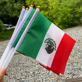 Mexican Mini Flags Handheld Event Set