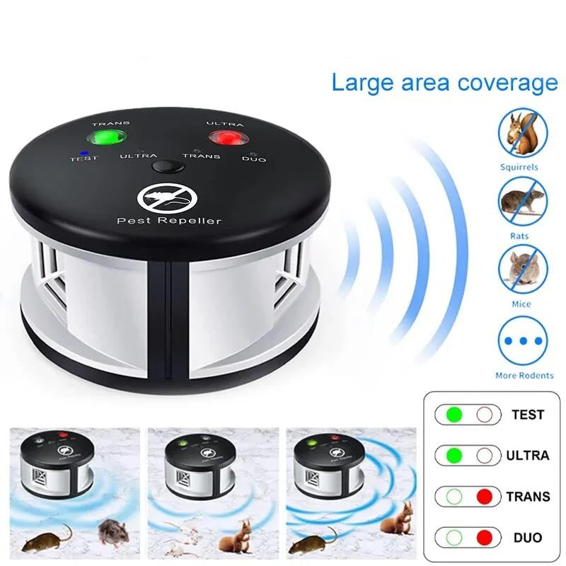 Controle Eletrônico Ultrassônico para Ratos, Camundongos e Insetos