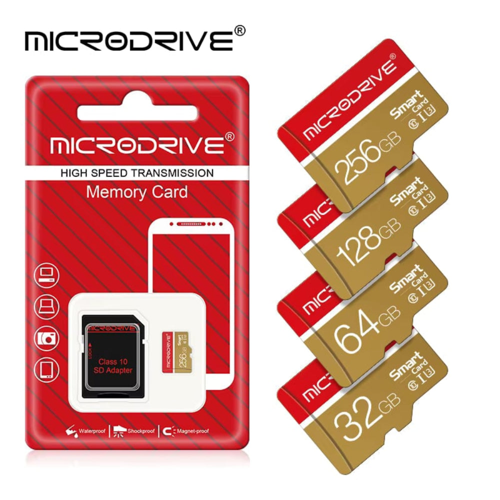 Adaptador de cartão de memória microSD de armazenamento compacto de alta velocidade