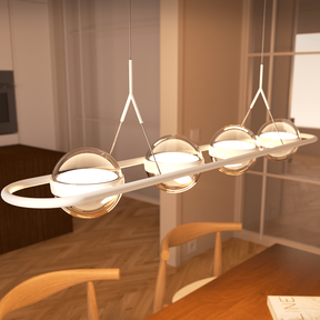Luminária Pendente Moderna de Design Elegante e Ajustável para Sala de Jantar