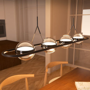 Luminária Pendente Moderna de Design Elegante e Ajustável para Sala de Jantar