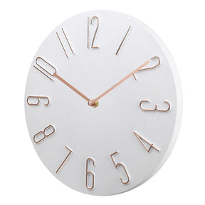 Wall Clock Silent Round Home Office Decor