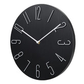 Wall Clock Silent Round Home Office Decor