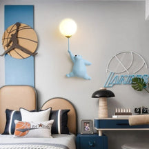 Modern Wall Lamp Cute Bear Design Home Decor Accent