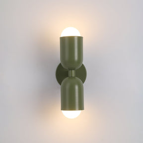 Arandela de Parede Moderna Iluminação Interna Design de Lâmpada Dupla