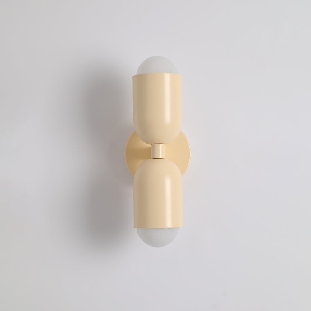 Arandela de Parede Moderna Iluminação Interna Design de Lâmpada Dupla