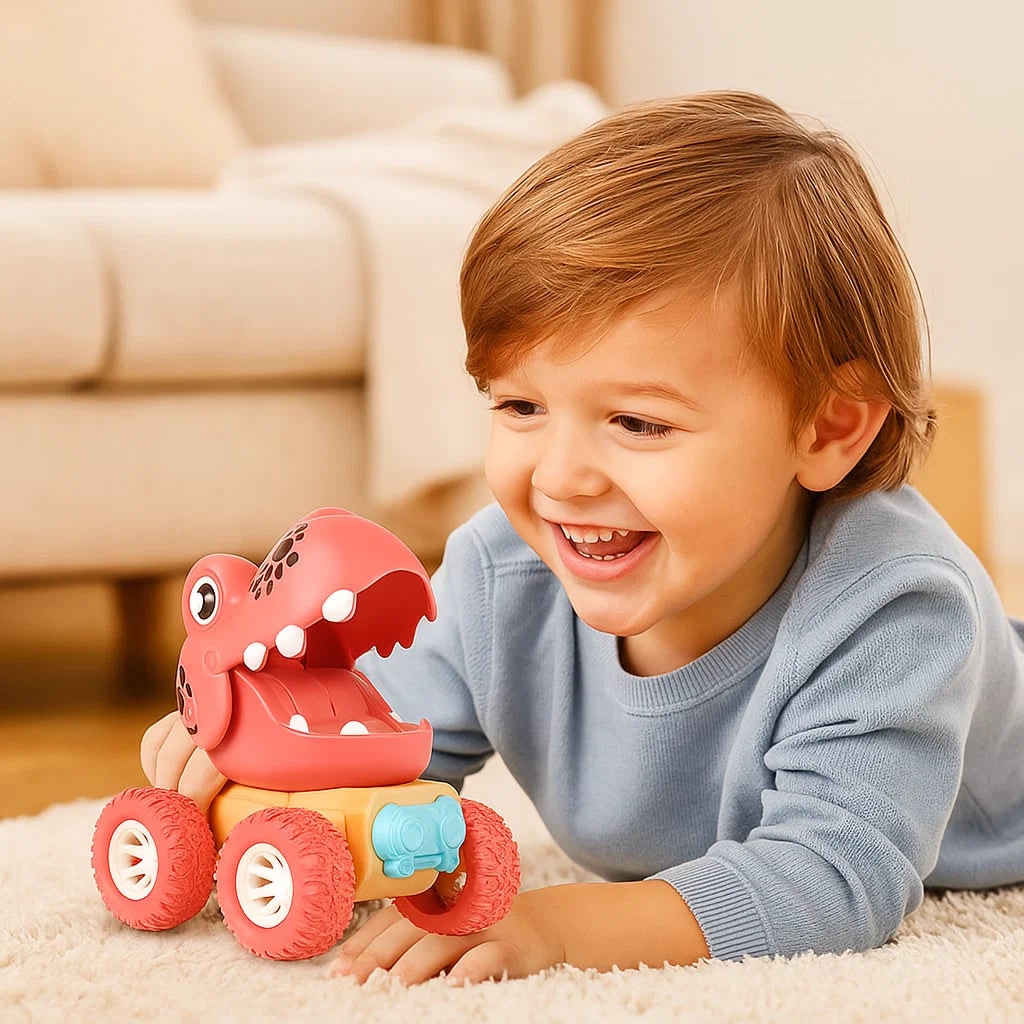 Brinquedo Caminhão Monstro Diversão e Coordenação Motora