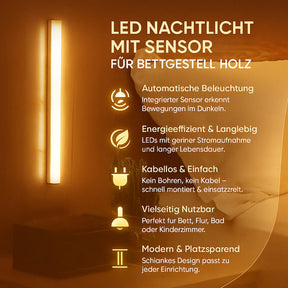 Luz Noturna de LED com Sensor de Movimento