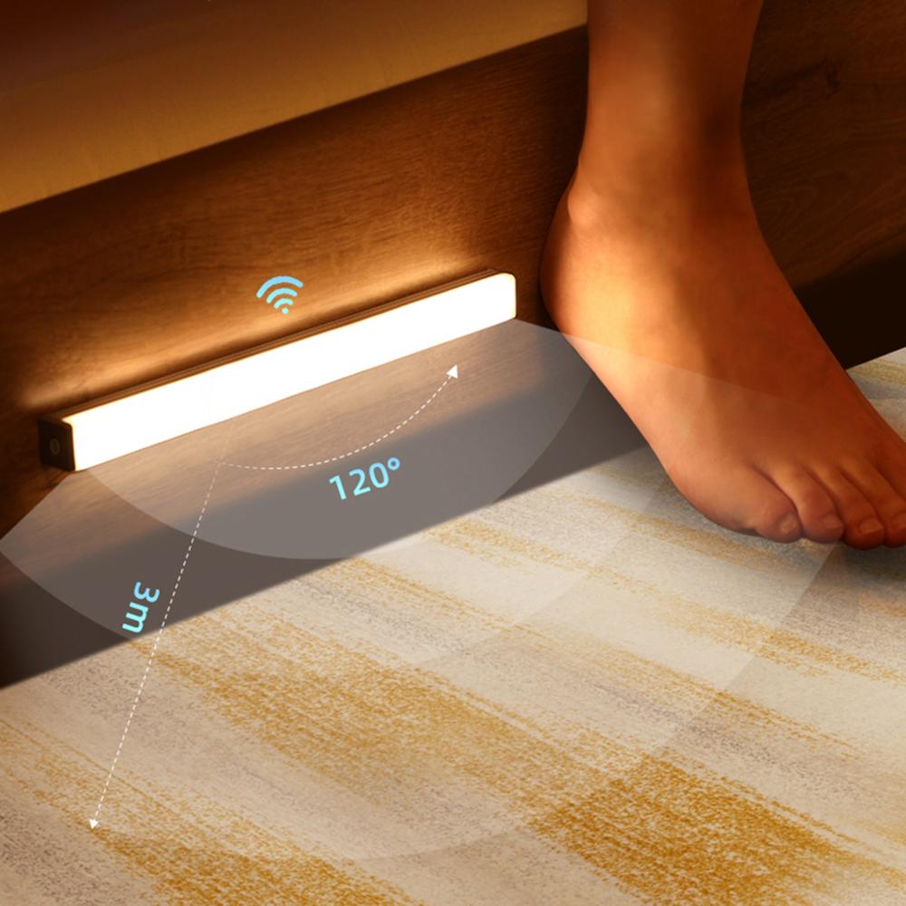 Luminária de Parede LED com Sensor de Movimento para Uso Doméstico