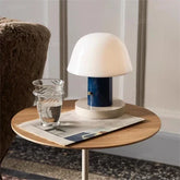 Luminária de Mesa Cogumelo | Luz LED Moderna Recarregável