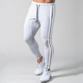 Slim-fit banded joggers