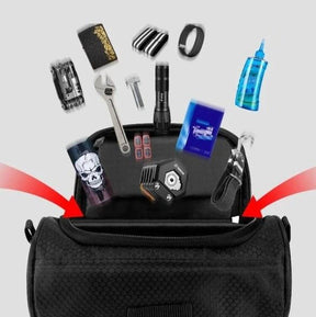 Bolsa de Guidão Multifuncional com Tela Sensível ao Toque