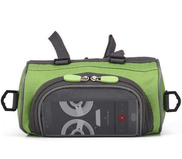 Bolsa de Guidão Multifuncional com Tela Sensível ao Toque