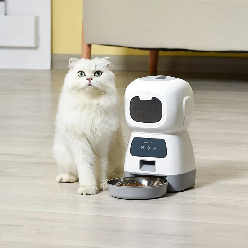 Comedouro Automático Inteligente para Cães e Gatos