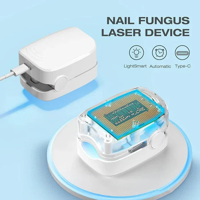 Dispositivo a Laser para Limpeza de Fungos nas Unhas - Dispositivo de Fototerapia Especialista, Revolucionário e de Alta Eficiência para Doenças nas Unhas dos Pés