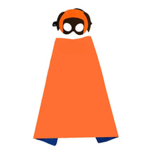 Conjunto de Fantasia Infantil de Capa e Máscara de Halloween