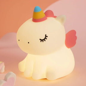 Luminária Infantil Noturna de Bichinho Recarregável com Intensidade Ajustável