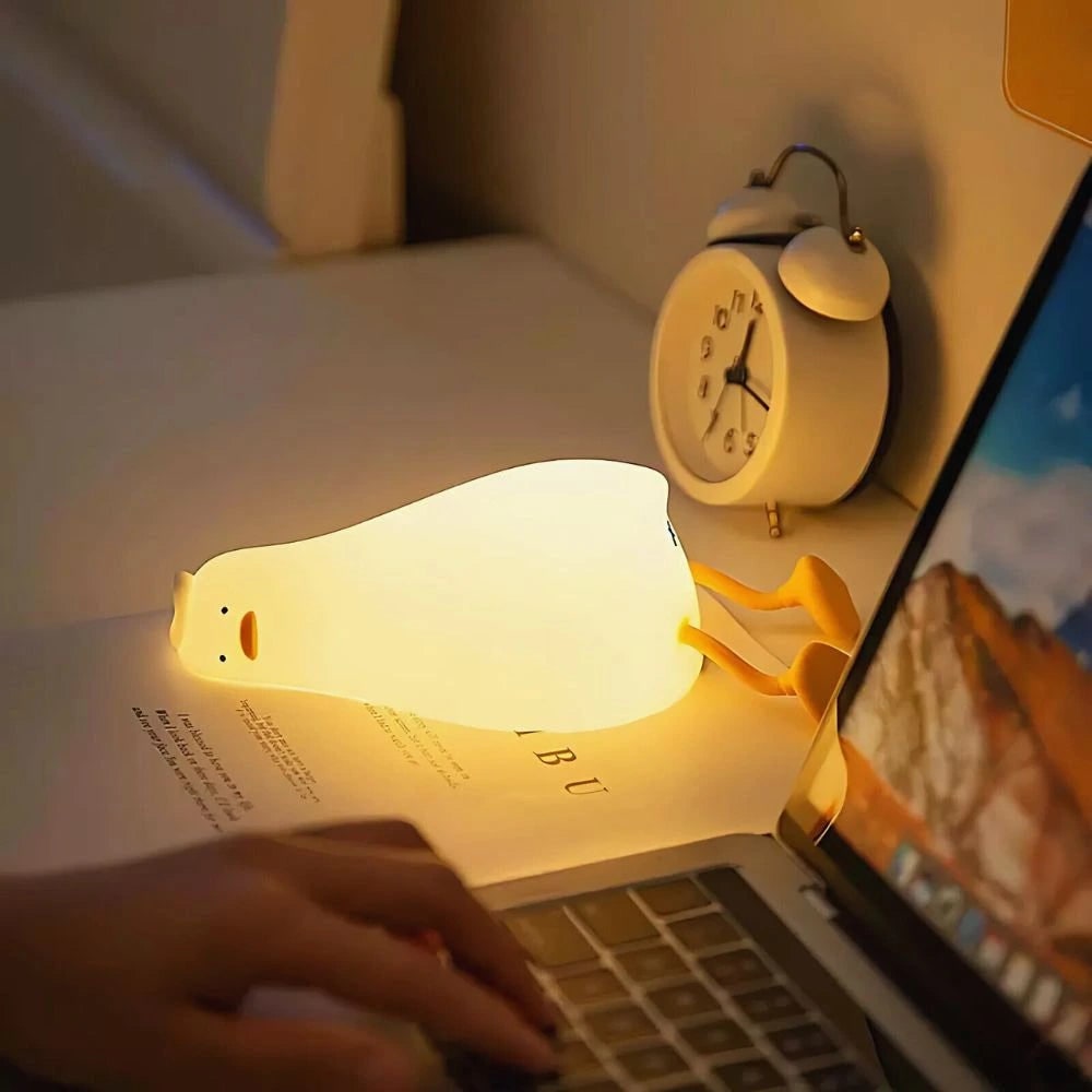 Luminária Infantil Noturna de Bichinho Recarregável com Intensidade Ajustável