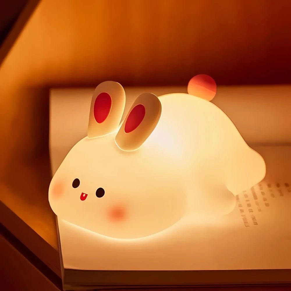 Luminária Infantil Noturna de Bichinho Recarregável com Intensidade Ajustável