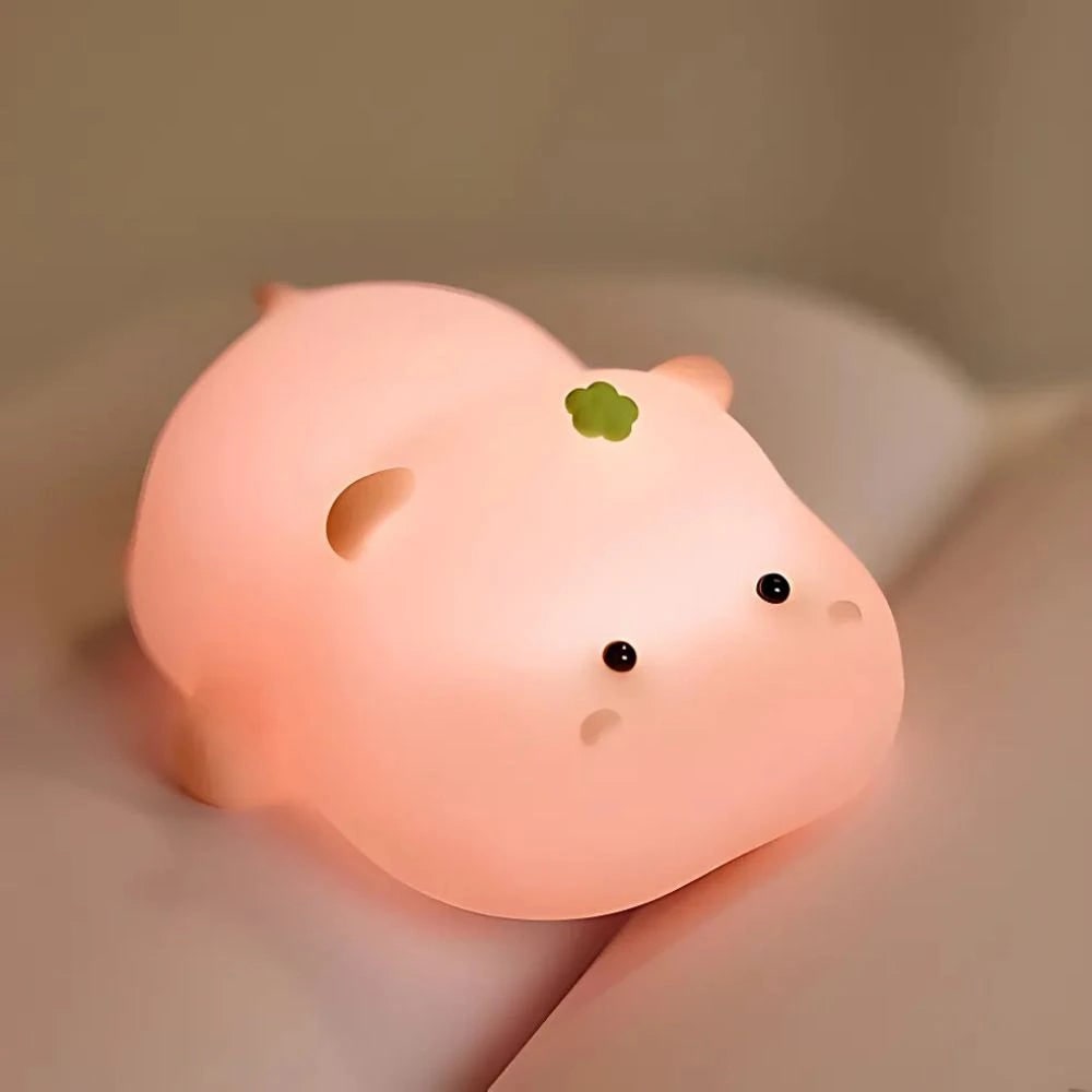 Luminária Infantil Noturna de Bichinho Recarregável com Intensidade Ajustável
