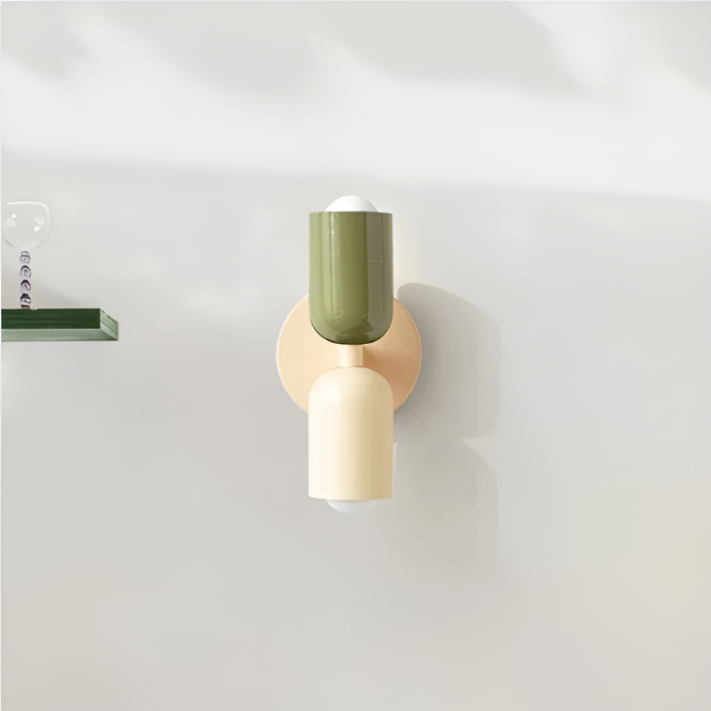 Luminária de Parede Nordic DualGlow | Design Moderno de LED com Iluminação Dupla