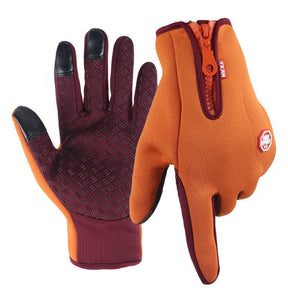 Luvas Térmicas Ultrafinas - Luvas de Fleece de Inverno Unissex com Tela Sensível ao Toque