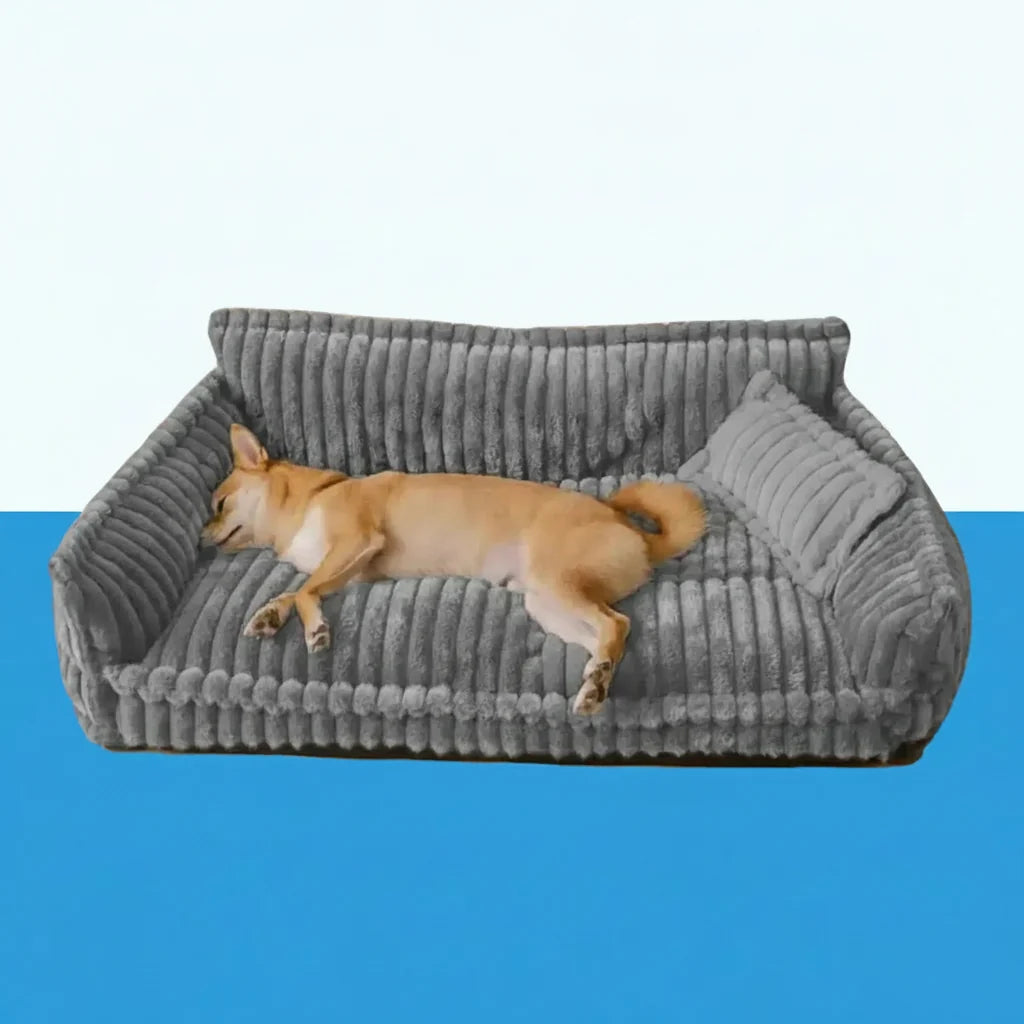 Cama de Cachorro Lavável Sofá para Cães Bordas Elevadas Cães Grandes