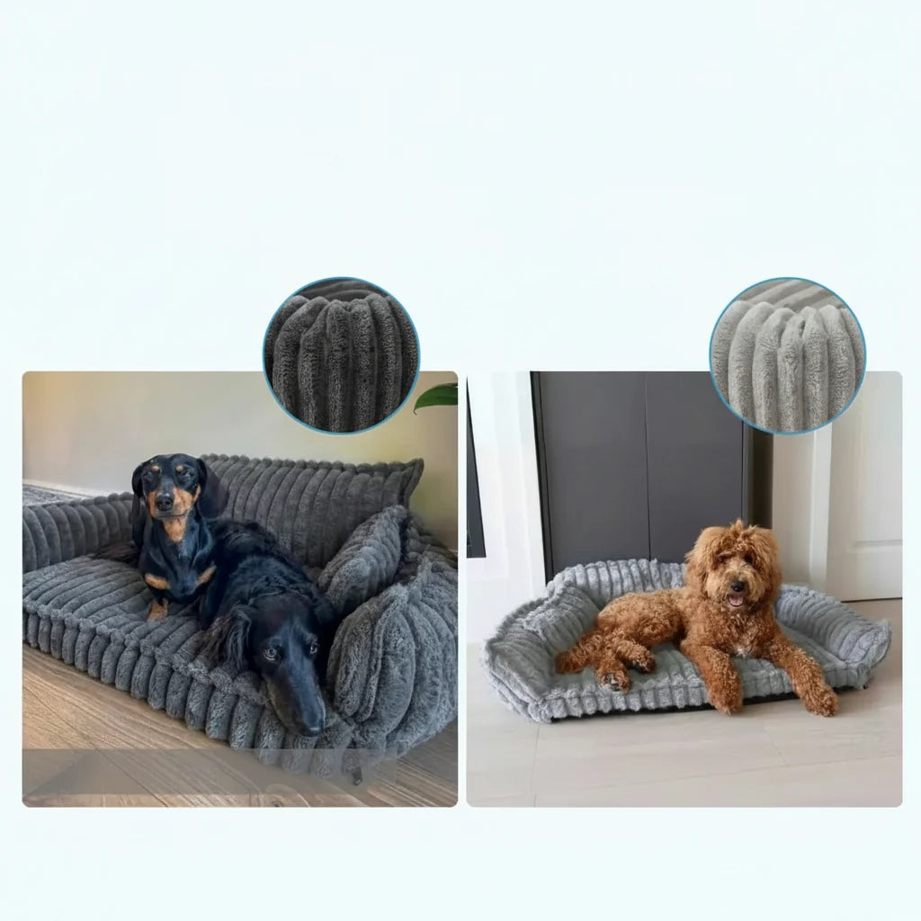 Cama de Cachorro Lavável Sofá para Cães Bordas Elevadas Cães Grandes