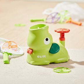 Lançador de Disco Voador para Brincadeiras ao Ar Livre Atividade Divertida