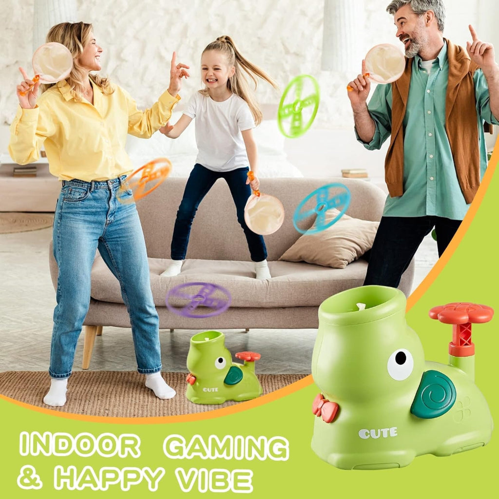 Lançador de Disco Voador para Brincadeiras ao Ar Livre Atividade Divertida