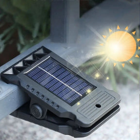 Luminária Solar Externa com Sensor de Movimento para Iluminação de Jardim
