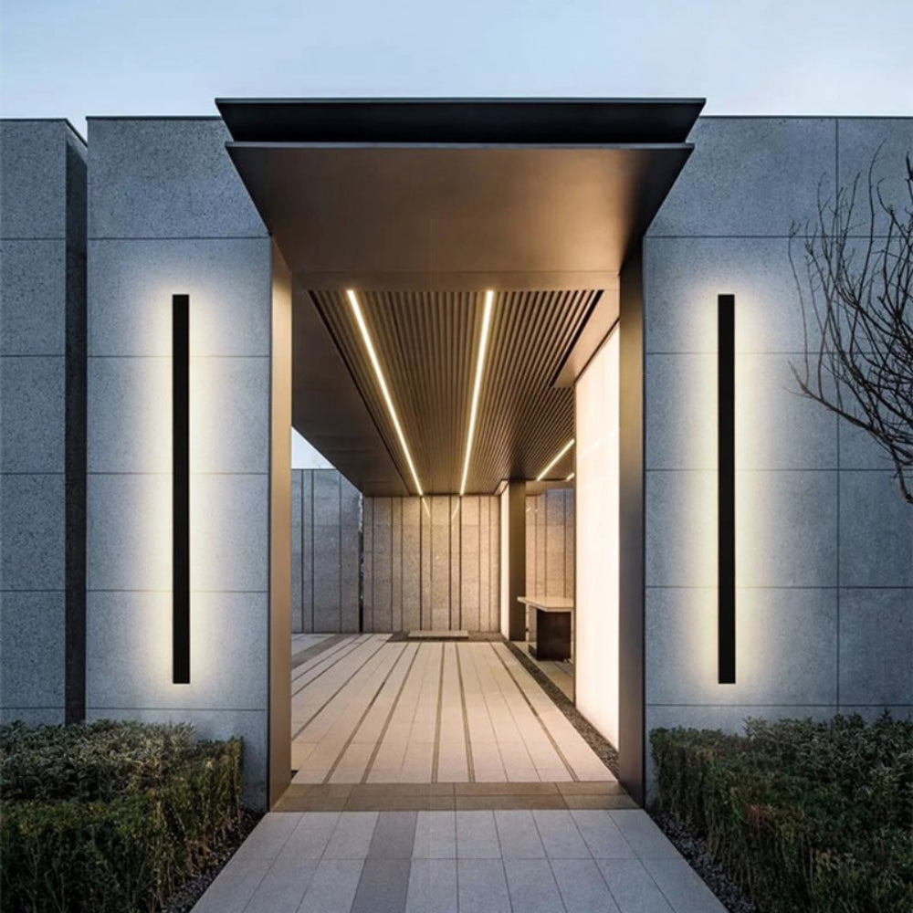 Arandela de Parede Externa Luminária LED de Parede Iluminação Externa Moderna