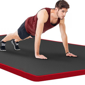 Tapete de Exercício e Yoga de Alta Densidade Antiderrapante Masculino para Academia e Casa