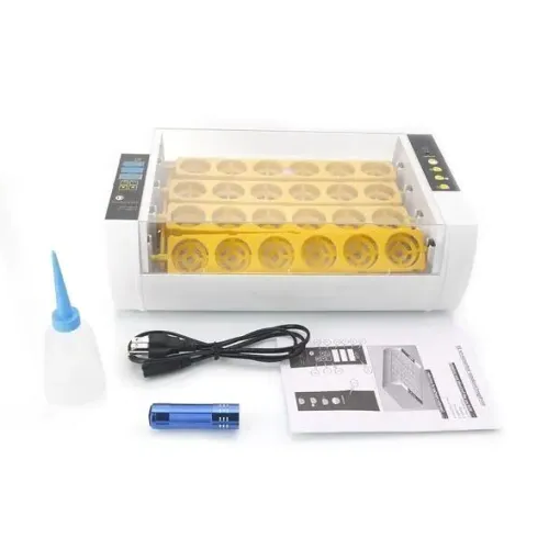 Premium Egg Incubator Automatic Chicken Quail Egg Hatcher 24 Eggs