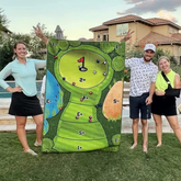 Jogo de Golfe com Velcro - Conjunto de Mini Golfe Casual, Adereço Auxiliar de Prática para Melhorar Habilidades de Golfe Adequado para Interior e Exterior