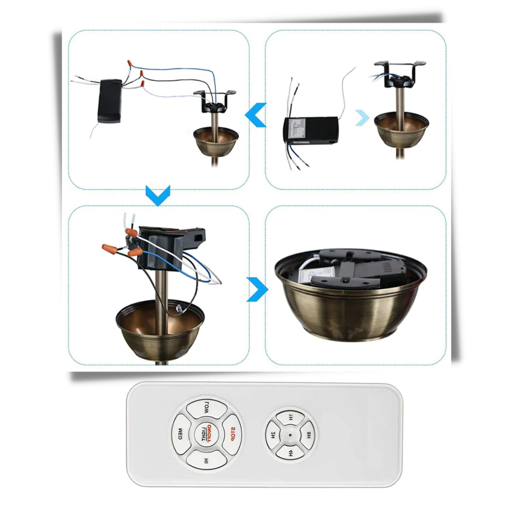 Controle Remoto Universal para Ventilador