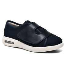 Sapatos Diabéticos Extra Largos para Pés Inchados Calçados de Ajuste Largo