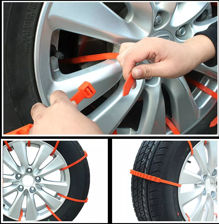 Correntes Antineve Reutilizáveis para Carros