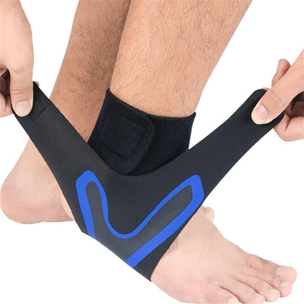 Suporte de Compressão para Tornozelo - Tipo Brace X-Wrap