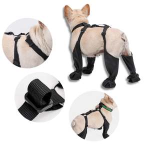 Waterproof Dog Suspenders Boots