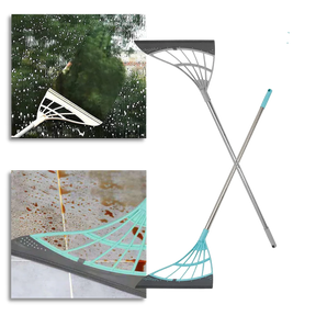 Vassoura de borracha telescópica