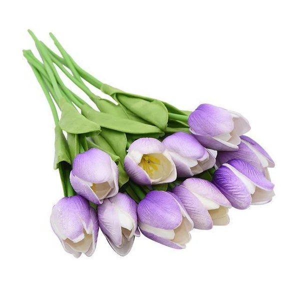 10x Artificial Tulips Flowers