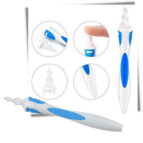 Silicone Spiral Ear Cleaner Tool