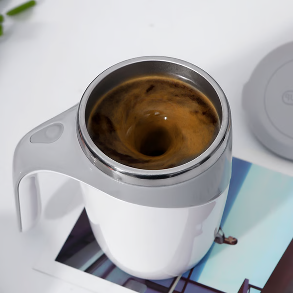Copo Magnético Automático com Auto Agitação para Café
